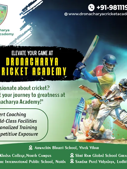 Elevate your game with our expert coaching, world-class facilities, and personalized training programs. We offer competitive exposure across our multiple centers in the Delhi NCR region.