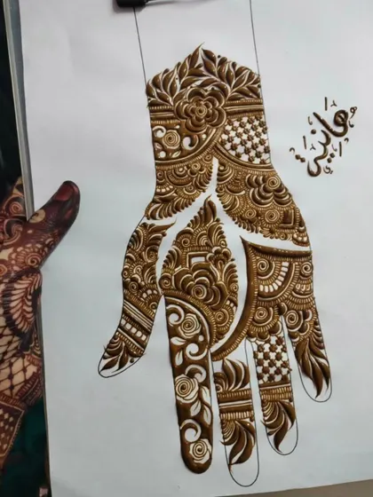 This design uses negative space in a very creative way, creating pathways that guide the eye through the intricate patterns. This is an advanced composition technique.