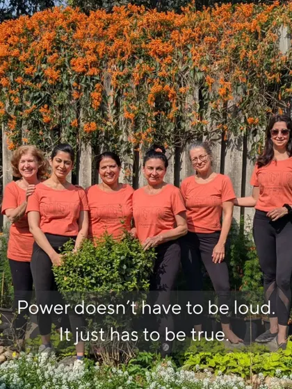 True power doesn't have to be loud. It just has to be true. My students and I stand together, embodying the quiet strength and resilience cultivated through dedicated practice.