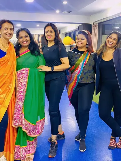 A beautiful group photo from our Women's Day event. The bonds formed in our studio go far beyond fitness.