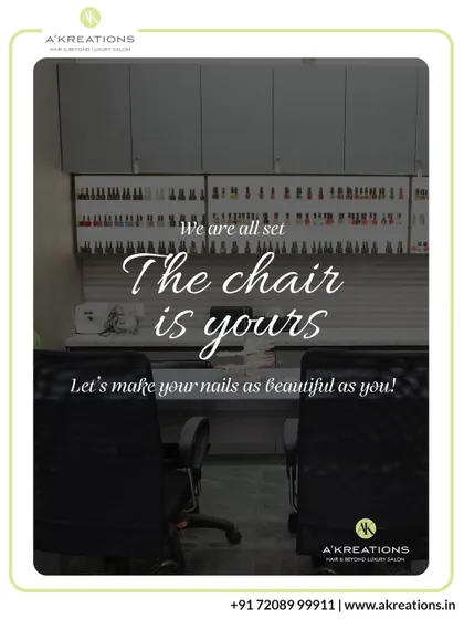Your chair is waiting. We are prepared with a vast selection of colors and tools to provide a flawless and luxurious nail service.