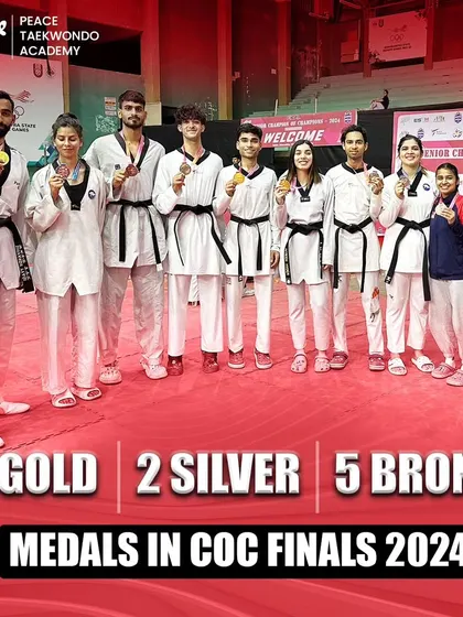 A phenomenal performance by our team at the Champion of Champions Finals 2024, securing 3 Gold, 2 Silver, and 5 Bronze medals. This qualifies three of our athletes for the National Team camp.