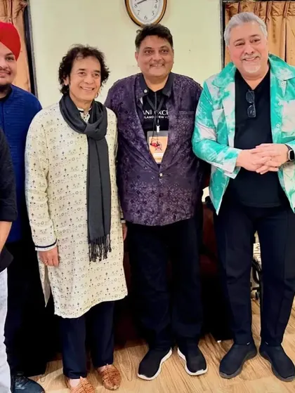 A closer shot from the Mumbai Drum Day event with my seniors and fellow musicians. Events like these foster a wonderful sense of community.
