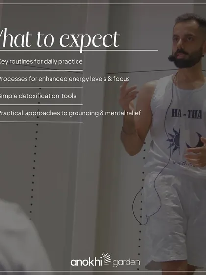 What to expect from our traditional Hatha workshop? Key routines for daily practice, processes for enhanced energy, simple detoxification tools, and practical approaches to grounding.