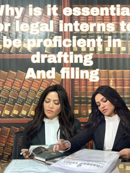 For any legal intern, proficiency in drafting and filing is an essential skill. A well-drafted legal document must be clear, concise, and accurate, as it is the primary way we communicate arguments to judges and opposing counsel.