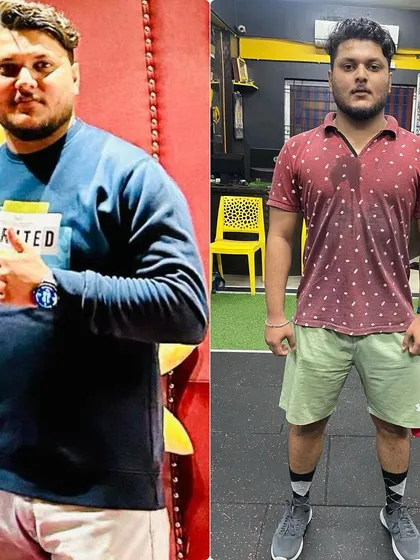 This client successfully moved from the 'overweight' category to his ideal body weight. We achieved this by focusing on reducing his overall fat percentage through diet and exercise.
