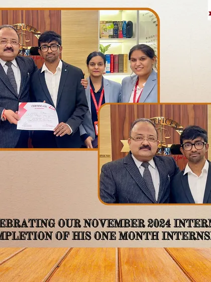 Congratulations to our November intern on completing his one-month internship. His dedication was evident, and I wish him continued success in all his future endeavors.