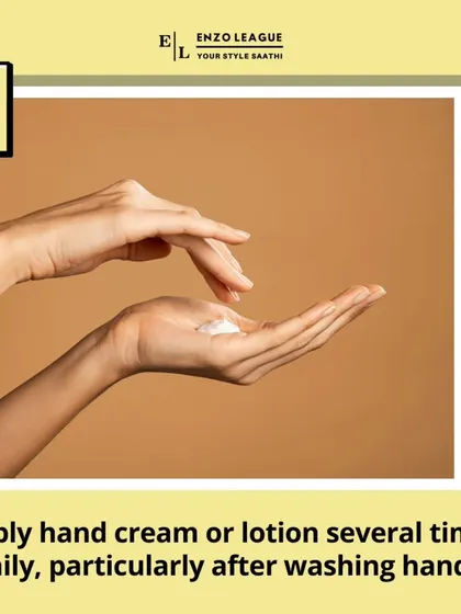 The single most effective habit for soft hands is moisturizing frequently. I recommend applying a good hand cream every time you wash your hands to replenish lost moisture.