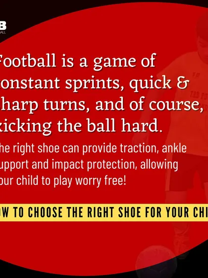 Football is a game of sprints, turns, and hard kicks. The right shoe provides traction, ankle support, and impact protection, allowing your child to play worry-free.