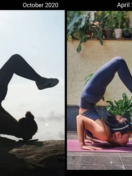 My Scorpion Chin Stand progress from October 2020 to April 2021. This shows the importance of building a strong foundation before attempting to fly.