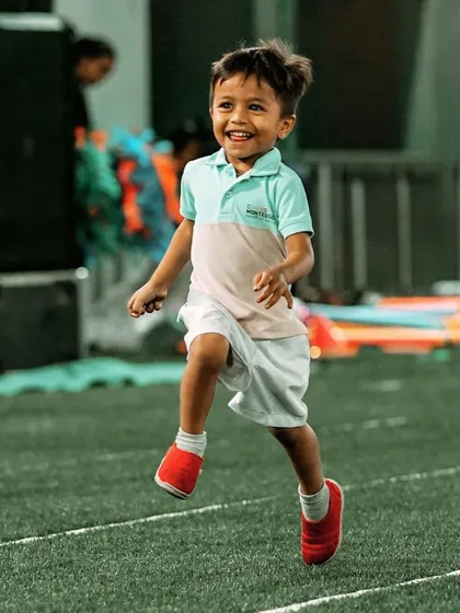 Giggles, races, and playful wins! Our Sports Day is all about joyful participation, teamwork, and healthy competition. It's a day where every child is a champion.