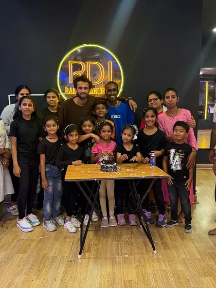 One big happy family. This group photo with parents, students, and instructors encapsulates the strong community spirit we have built at Rami's Dance Inc.