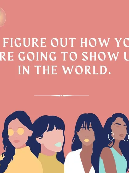 Next, figure out how you want to show up in the world. What is the image you want to project as a professional?