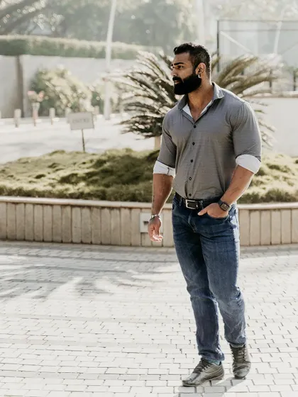 A casual shot from a photoshoot in UB City, Bangalore. The journey of a thousand miles begins with a single step.