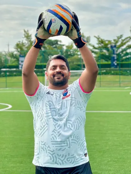 Introducing our Goalkeeper Coach, Adhip Bhandary, a master in sports management and an AFC certified coach.