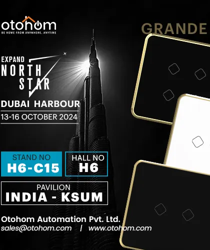 We will be at the Expand North Star event at GITEX GLOBAL in Dubai. As a trusted home automation provider, we are excited to showcase our latest innovations at the world's biggest startup event.