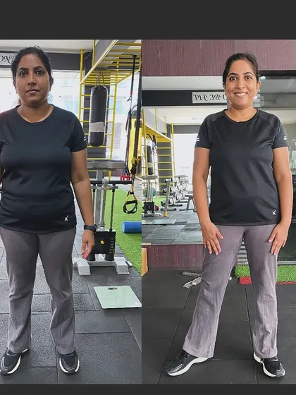 A 3-month body transformation that proves consistency is everything. This client showed up, did the work, and now has the results to show for it.