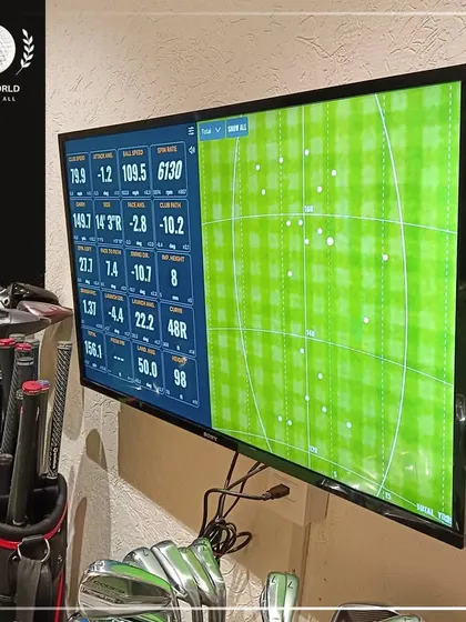 This is your swing's DNA. The TrackMan launch monitor provides a wealth of objective data, including spin rate, launch angle, club path, and impact location. I translate these numbers into actionable insights so you know exactly what to work on.