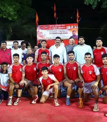 The Vijay Club team that played against the Japanese national team.