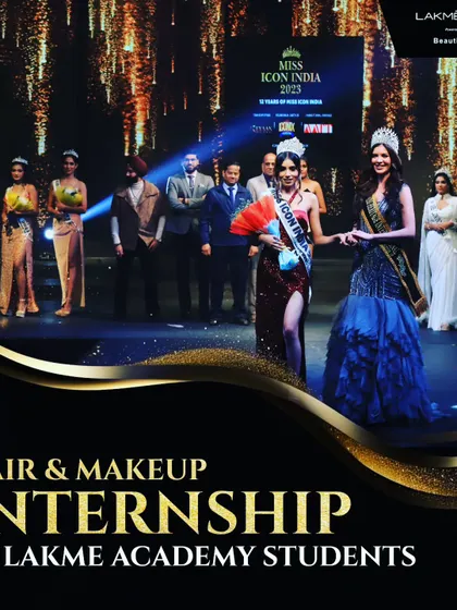 The grand finale at Miss Icon India 2023. Our students' hard work is on full display as the contestants shine on stage, a testament to the professional-level skills they learned at our academy.