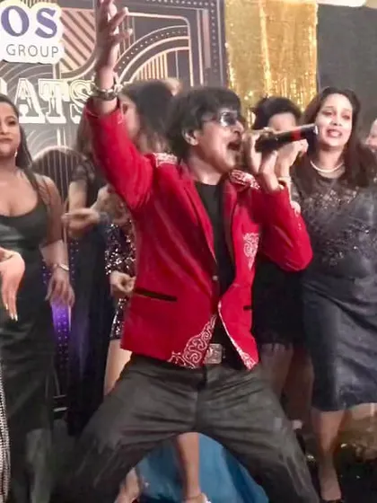 A high-energy moment from the Hong Kong show. I always give my all to make sure the party is unforgettable.