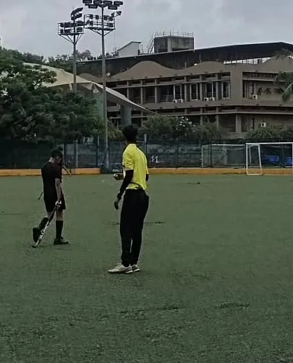 A glimpse of the action from the Nehru Hockey Championship. Our players are focused and ready, whether they are on the field or waiting for their turn to play.