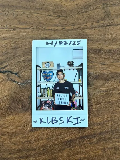 A polaroid from the studio. This is where the ideas happen. I'm always working on new tracks and collaborations.