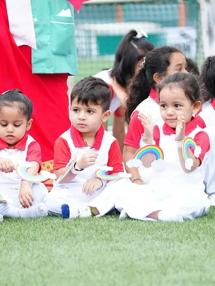 From quiet meditation and yoga poses in the classroom to the energetic races and team drills on Sports Day, we focus on holistic child development. These activities help build physical strength, coordination, and the spirit of sportsmanship.