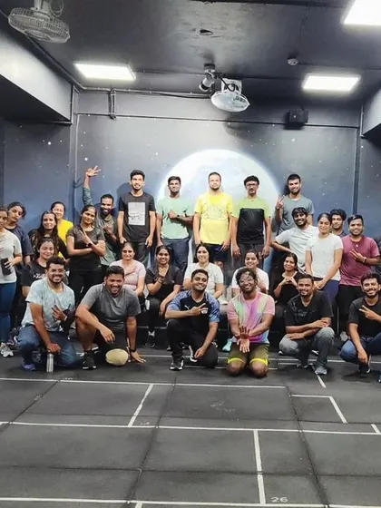 The heart and soul of my classes. Each photo captures a unique moment with my incredible community after a sweaty, joyful session. This is our shared victory lap.