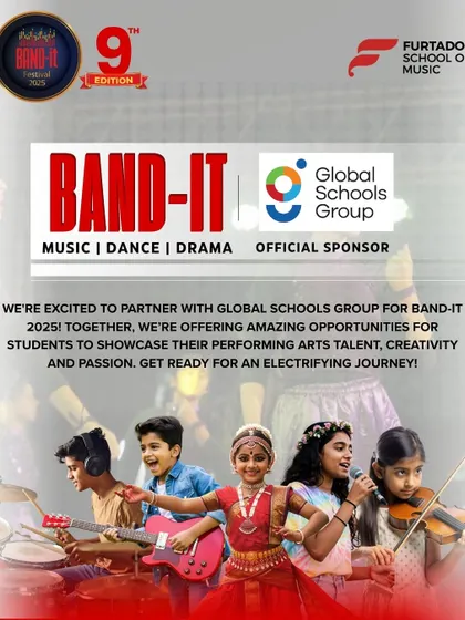 We are thrilled to partner with Global Schools Group as the official sponsor for Band-It 2025. Get ready for an electrifying journey.