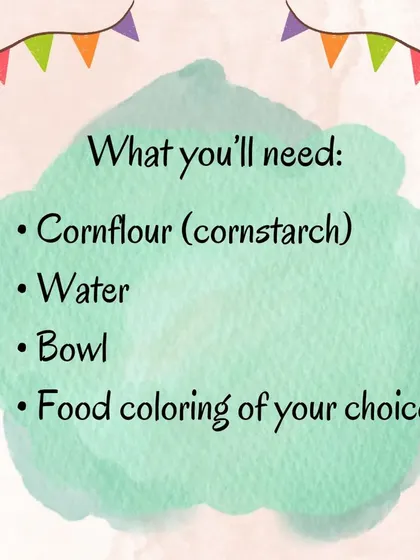 Is it a solid or a liquid? This amazing cornflour and water mixture is a fascinating science experiment that engages a child's proprioceptive sense.