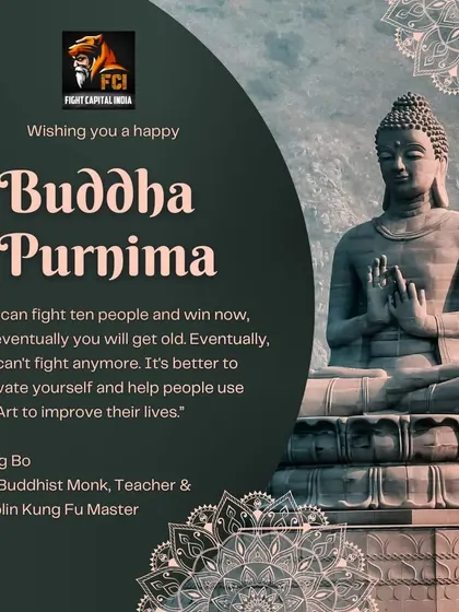 On Buddha Purnima, we reflect on the deeper purpose of martial arts. It's not about winning fights, but about cultivating yourself to improve your life and the lives of others.