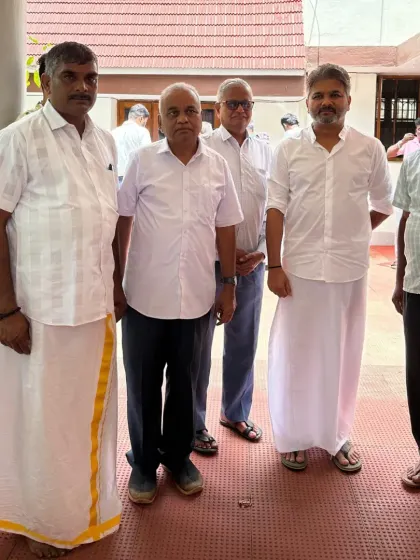 With fellow community leaders and elders. I believe in collaborative leadership, working alongside experienced individuals who have dedicated their lives to the welfare of Hangal.