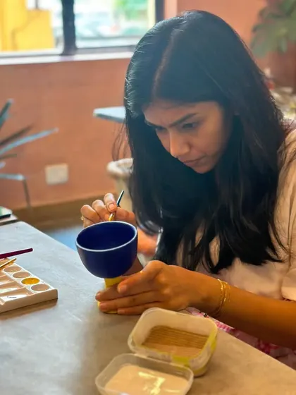 Our workshops are a full sensory experience. We provide a colorful ambiance, delectable food, and refreshing drinks to make your creative session a true celebration.