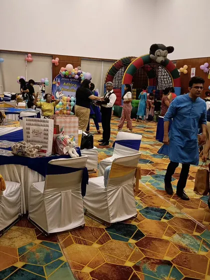 A glimpse of a kid's birthday party I catered. I can handle events of all sizes and themes, ensuring a fun and delicious experience for both kids and adults.