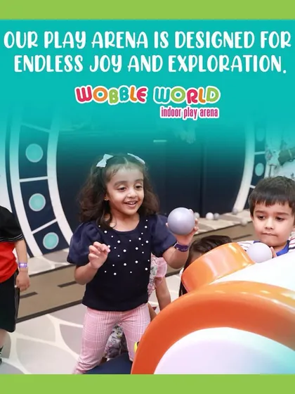 Our play arena is designed for endless exploration. This interactive ball machine captivates children's curiosity with its lights and motion.