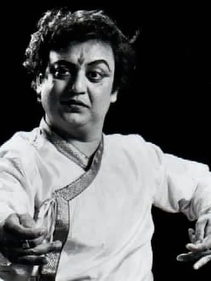 A timeless photograph of the legendary Pt. Birju Maharaj ji, whose teachings are the foundation of our 'parampara'.