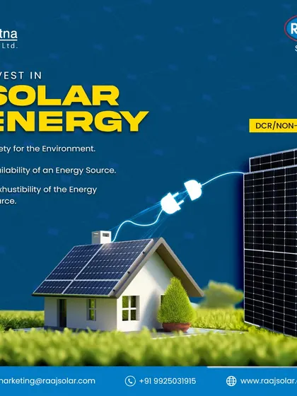 Invest in solar energy for its many benefits: safety for the environment, a reliable and inexhaustible energy source, and long-term financial savings. It's a secure investment in your future.