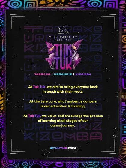 What makes our Tuk Tuk festival unique? It's a learning-oriented festival focused on education, training, and community.