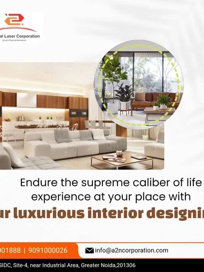 This image showcases a luxurious open-concept interior, connecting the living room and kitchen. We focus on creating cohesive designs with premium furniture, ample natural light, and a harmonious color palette for a supreme living experience.