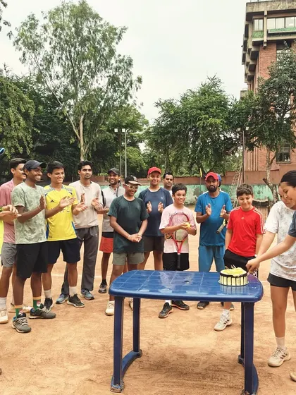 We are more than just a team, we are a family. Celebrating our players' birthdays and successes together on the court is a huge part of our academy's culture.