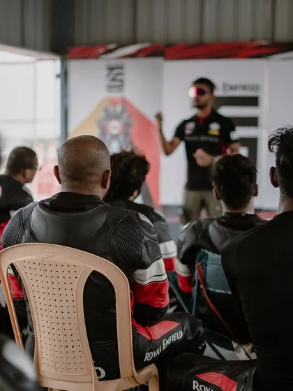 Real learning starts here, in the classroom. Before we hit the track, I make sure you understand the 'why' behind every technique, from braking physics to cornering lines. This foundation is what separates a good rider from a great one.
