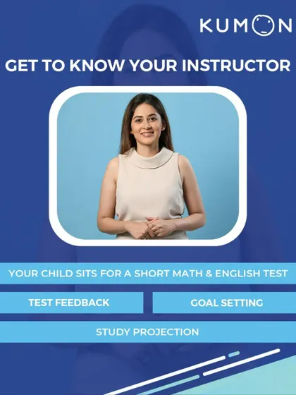 Getting to know your instructor is the first step. During our initial meeting, your child takes a short assessment, and we work together to set goals and project a study plan based on their individual needs.