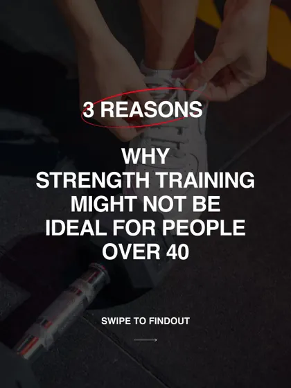 We've heard all the reasons why people over 40 think strength training isn't for them. This series debunks those myths, showing that the real issue is the program, not the person.