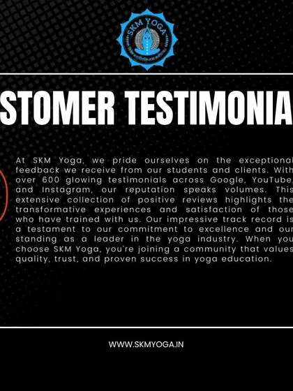 We pride ourselves on the exceptional feedback from our students. With over 800 glowing testimonials across various platforms, our track record is a testament to our commitment to excellence in yoga education.