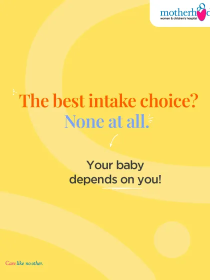 The safest choice for alcohol and nicotine intake during pregnancy is none at all. Your baby's health is the top priority, and we are here to support you in making the best decisions.
