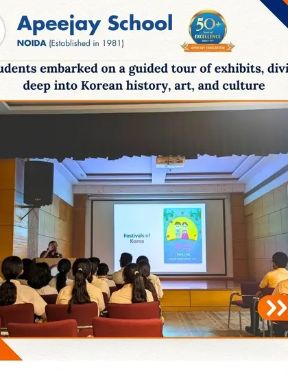 Our language learners had an incredible cultural exploration at the Korean Cultural Centre. They embarked on a guided tour of exhibits, diving deep into Korean history, art, and culture.
