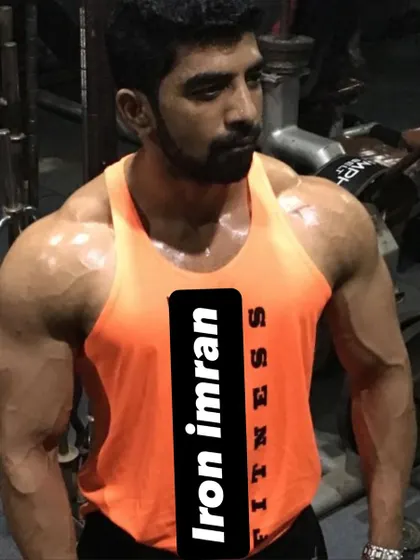 Sometimes I think about making a comeback. A shot from my past, showing the shoulder development I am known for.