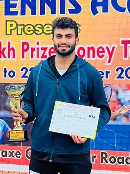 Another title for our player Udit Kamboj, who claimed the AITA 1 Lac Men's Singles title at Bahadurgarh with a dominant straight-set victory.