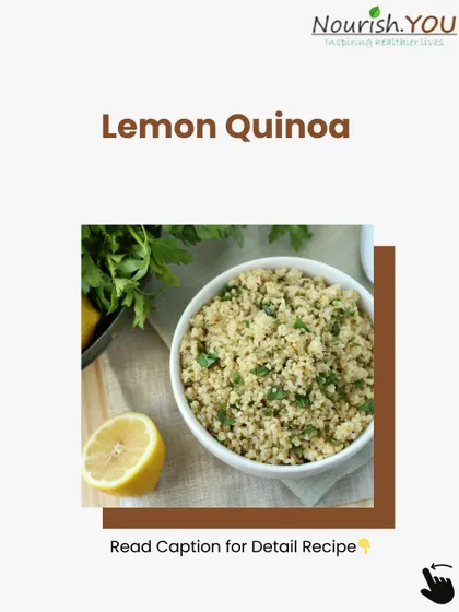 Lemon Quinoa is another zesty and light meal idea from my collection of quinoa recipes. It's quick to make and perfect for a healthy lunch or dinner when you're short on time.